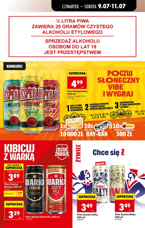 Biedronka - gazetka promocyjna Od czwartku od czwartku 09.07 do środy 15.07 - strona 65