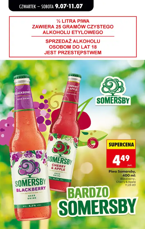 Biedronka - gazetka promocyjna Od czwartku od czwartku 09.07 do środy 15.07 - strona 76