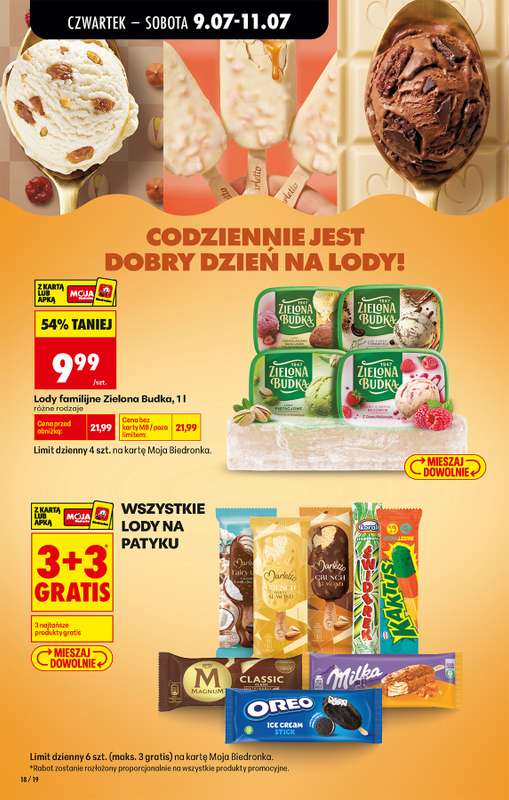 Biedronka - gazetka promocyjna Od czwartku od czwartku 09.07 do środy 15.07 - strona 18
