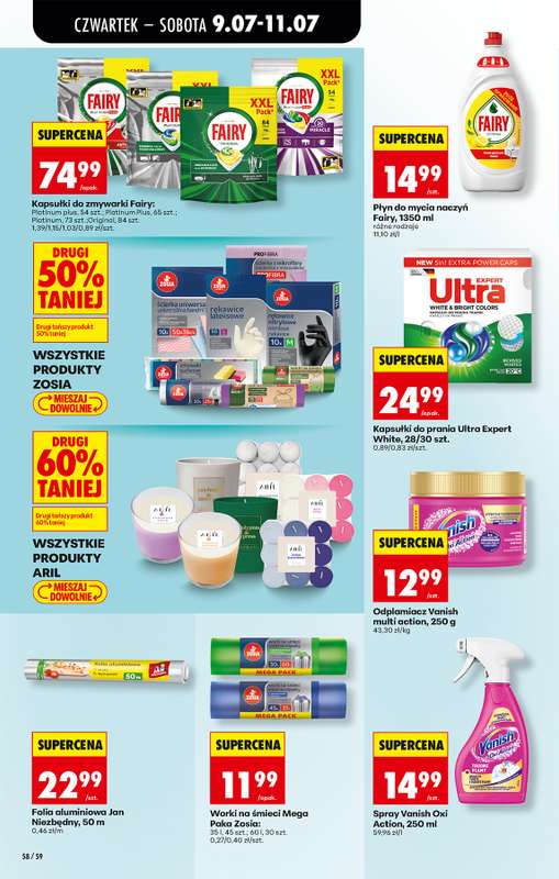 Biedronka - gazetka promocyjna Od czwartku od czwartku 09.07 do środy 15.07 - strona 66