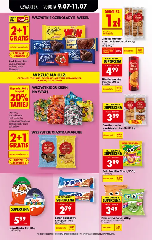Biedronka - gazetka promocyjna Od czwartku od czwartku 09.07 do środy 15.07 - strona 58