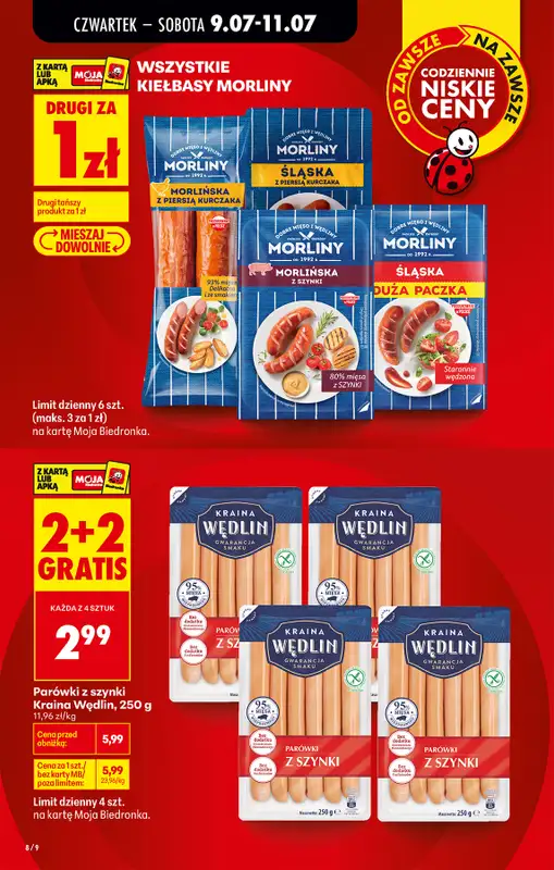Biedronka - gazetka promocyjna Od czwartku od czwartku 09.07 do środy 15.07 - strona 8