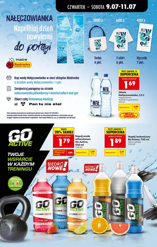 Biedronka - gazetka promocyjna Od czwartku od czwartku 09.07 do środy 15.07 - strona 63