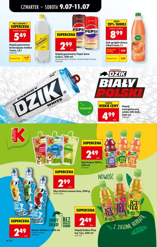 Biedronka - gazetka promocyjna Od czwartku, Z ladą tradycyjną od czwartku 09.07 do środy 15.07 - strona 62