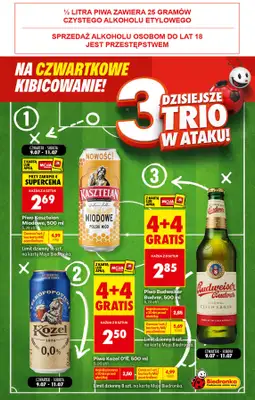 Biedronka - gazetka promocyjna Czwartkowe kibicowanie od czwartku 09.07 do czwartku 09.07 - strona 4