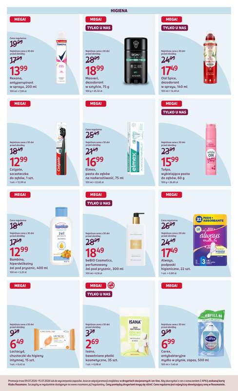 Rossmann - gazetka promocyjna Gazetka od czwartku 09.07 do środy 15.07 - strona 3