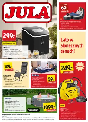 Jula - gazetka promocyjna Gazetka od czwartku 09.07 do środy 22.07