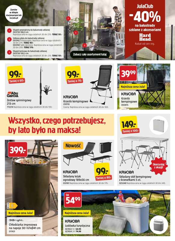 Jula - gazetka promocyjna Gazetka od czwartku 09.07 do środy 22.07 - strona 2