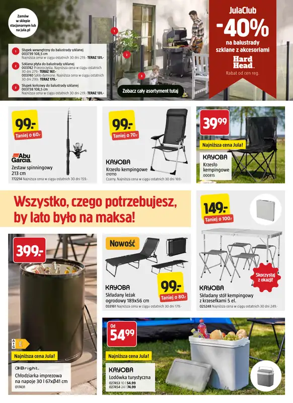 Jula - gazetka promocyjna Gazetka od czwartku 09.07 do środy 22.07 - strona 2