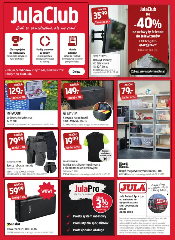 Jula - gazetka promocyjna Gazetka od czwartku 09.07 do środy 22.07 - strona 8