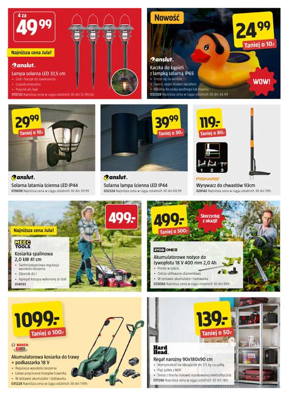 Jula - gazetka promocyjna Gazetka od czwartku 09.07 do środy 22.07 - strona 7