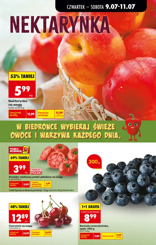 Biedronka - gazetka promocyjna Od czwartku od czwartku 09.07 do środy 15.07 - strona 23