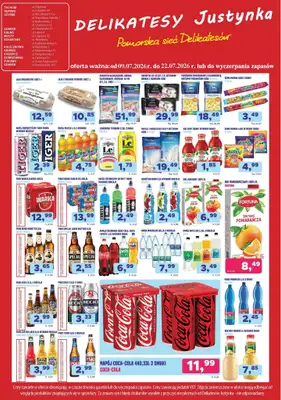 Delikatesy Justynka - gazetka promocyjna Gazetka od czwartku 09.07 do środy 22.07 - strona 6