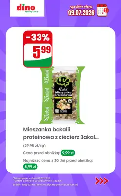 Dino - gazetka promocyjna Specjalna oferta na 09.07.2026 - promocje spoza gazetki od czwartku 09.07 do czwartku 09.07 - strona 8