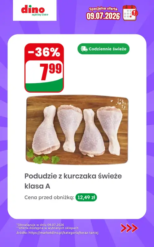 Dino - gazetka promocyjna Specjalna oferta na 09.07.2026 - promocje spoza gazetki od czwartku 09.07 do czwartku 09.07 - strona 3
