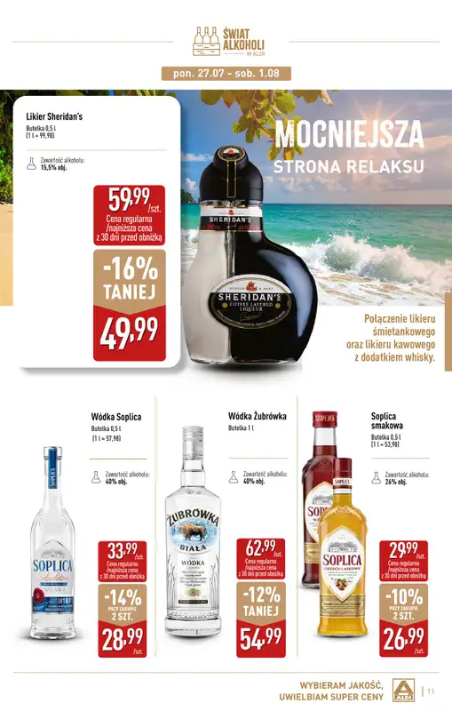 Aldi - gazetka promocyjna Świat alkoholi od czwartku 09.07 do soboty 01.08 - strona 12