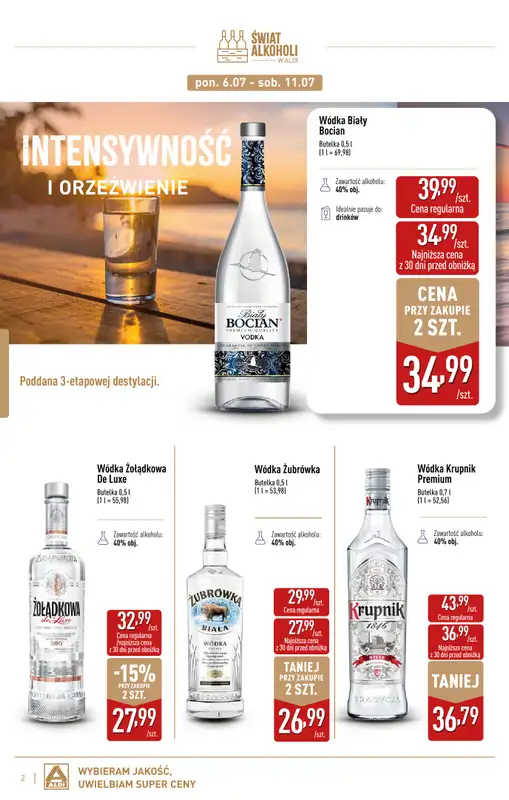 Aldi - gazetka promocyjna Świat alkoholi   - strona 3