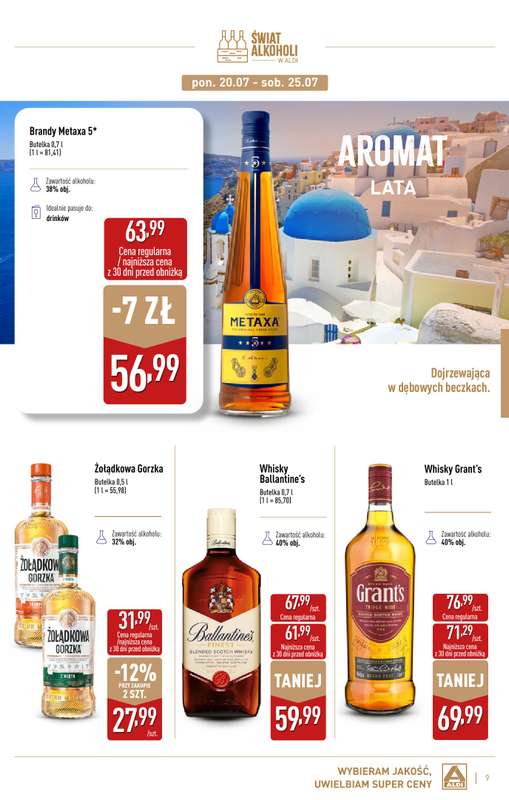 Aldi - gazetka promocyjna Świat alkoholi od czwartku 09.07 do soboty 01.08 - strona 10