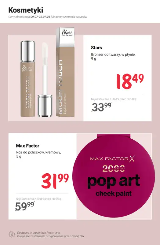 Rossmann - gazetka promocyjna Nowe MEGA PROMOCJE - od 9.07 od czwartku 09.07 do środy 22.07 - strona 2
