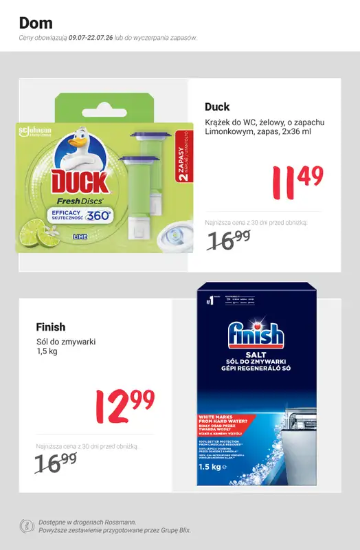 Rossmann - gazetka promocyjna Nowe MEGA PROMOCJE - od 9.07 od czwartku 09.07 do środy 22.07 - strona 11