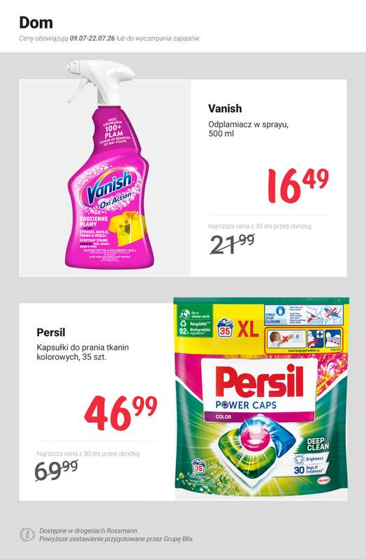 Rossmann - gazetka promocyjna Nowe MEGA PROMOCJE - od 9.07 od czwartku 09.07 do środy 22.07 - strona 12