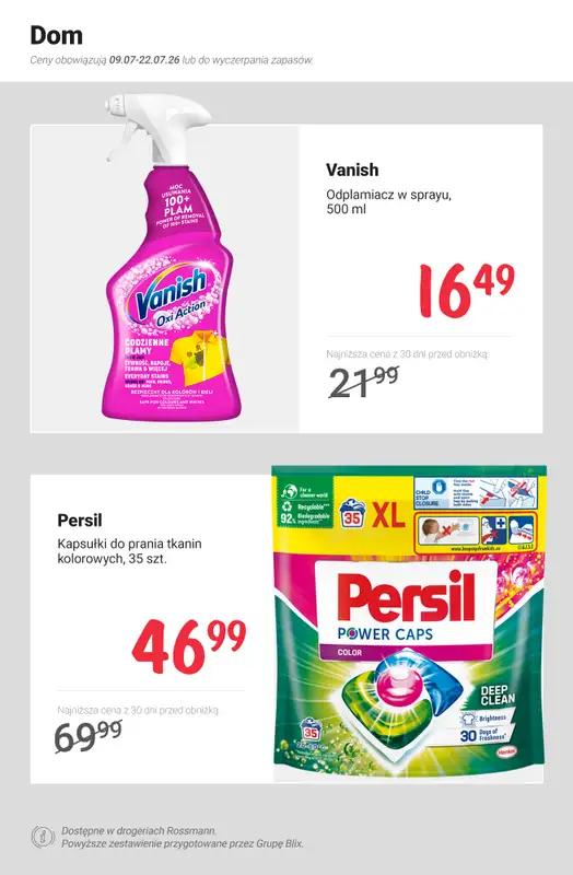 Rossmann - gazetka promocyjna Nowe MEGA PROMOCJE - od 9.07 od czwartku 09.07 do środy 22.07 - strona 12