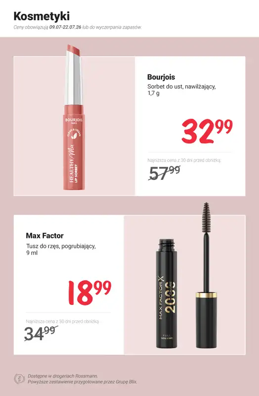 Rossmann - gazetka promocyjna Nowe MEGA PROMOCJE - od 9.07 od czwartku 09.07 do środy 22.07 - strona 3