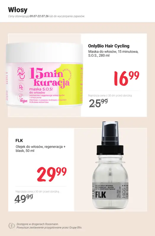 Rossmann - gazetka promocyjna Nowe MEGA PROMOCJE - od 9.07 od czwartku 09.07 do środy 22.07 - strona 6
