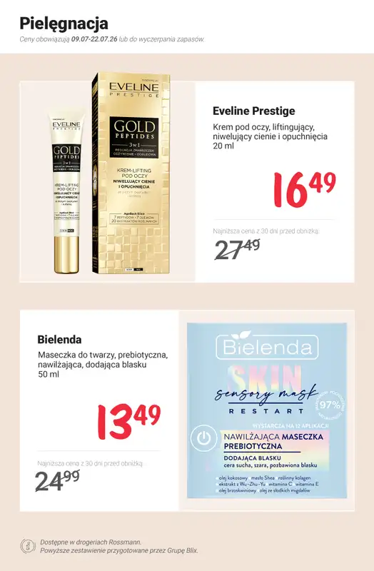 Rossmann - gazetka promocyjna Nowe MEGA PROMOCJE - od 9.07 od czwartku 09.07 do środy 22.07 - strona 7
