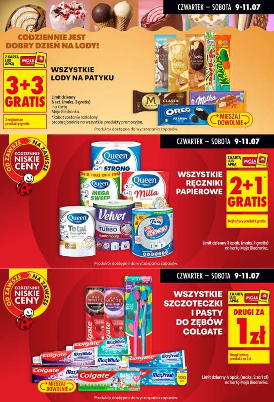 Biedronka - gazetka promocyjna Biedronkowe oszczędności od czwartku od czwartku 09.07 do soboty 11.07 - strona 6