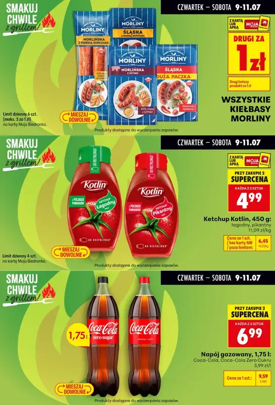 Biedronka - gazetka promocyjna Biedronkowe oszczędności od czwartku od czwartku 09.07 do soboty 11.07 - strona 2