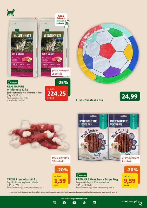 MAXI ZOO - gazetka promocyjna Gazetka  do środy 15.07 - strona 9