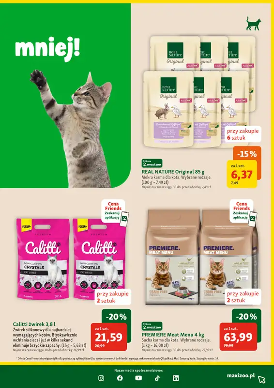 MAXI ZOO - gazetka promocyjna Gazetka  do środy 15.07 - strona 7