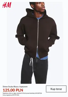 H&M - gazetka promocyjna SALE - Męskie bluzy od czwartku 09.07  - strona 10