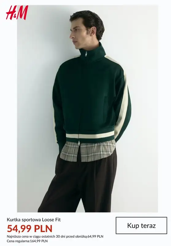 H&M - gazetka promocyjna SALE - Męskie bluzy od czwartku 09.07  - strona 5