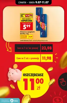 Biedronka - gazetka promocyjna Przeliczamy promocje! od czwartku 09.07 do soboty 11.07 - strona 5