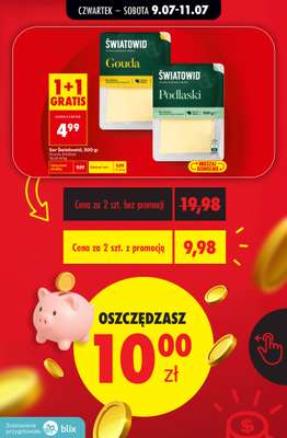 Biedronka - gazetka promocyjna Przeliczamy promocje! od czwartku 09.07 do soboty 11.07