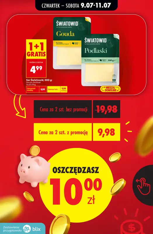 Biedronka - gazetka promocyjna Przeliczamy promocje!  