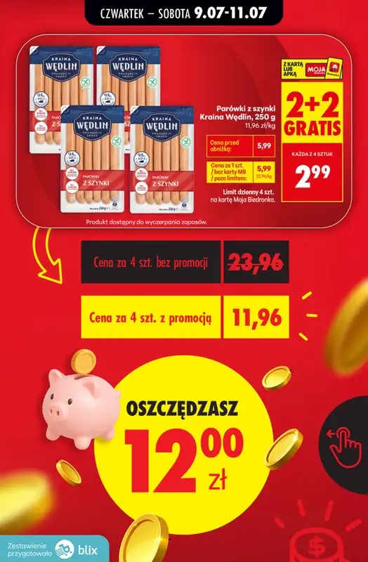 Biedronka - gazetka promocyjna Przeliczamy promocje!   - strona 2