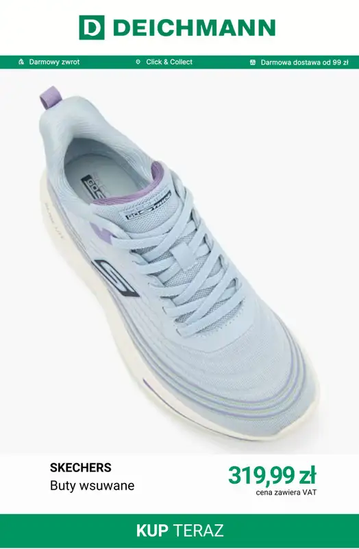 Deichmann - gazetka promocyjna Buty damskie Skechers od piątku 10.07  - strona 8