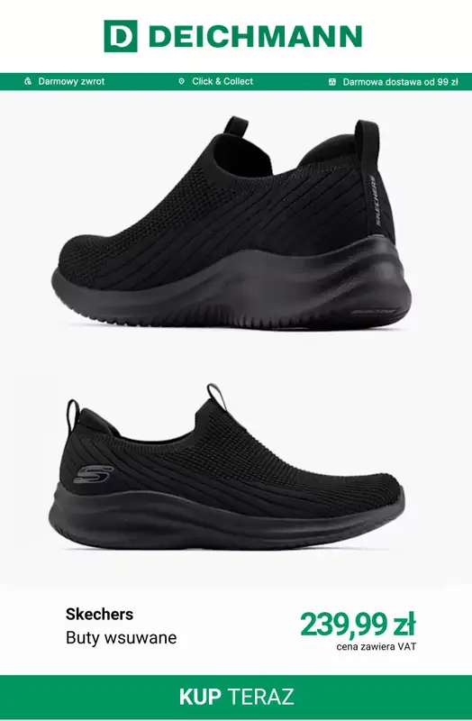 Deichmann - gazetka promocyjna Buty damskie Skechers od piątku 10.07  - strona 10