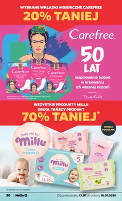 Netto - gazetka promocyjna Gazetka Spożywcza od poniedziałku 13.07 do soboty 18.07 - strona 30