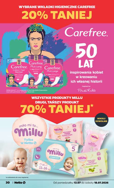 Netto - gazetka promocyjna Gazetka Spożywcza od poniedziałku 13.07 do soboty 18.07 - strona 30