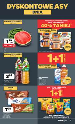 Netto - gazetka promocyjna Gazetka Spożywcza od poniedziałku 13.07 do soboty 18.07 - strona 3