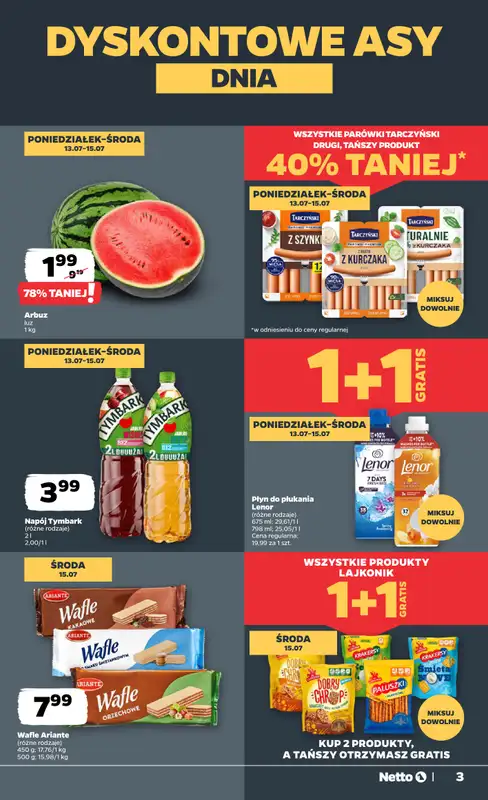 Netto - gazetka promocyjna Gazetka Spożywcza   - strona 3