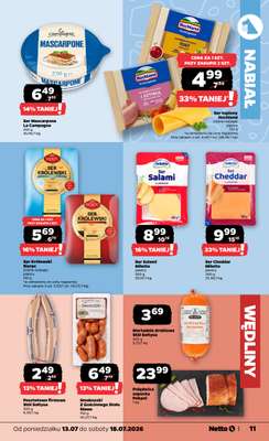 Netto - gazetka promocyjna Gazetka Spożywcza od poniedziałku 13.07 do soboty 18.07 - strona 11