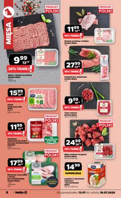 Netto - gazetka promocyjna Gazetka Spożywcza od poniedziałku 13.07 do soboty 18.07 - strona 8