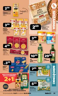 Netto - gazetka promocyjna Gazetka Spożywcza od poniedziałku 13.07 do soboty 18.07 - strona 21