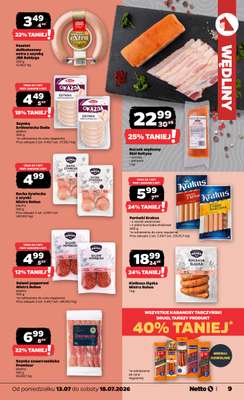 Netto - gazetka promocyjna Gazetka Spożywcza od poniedziałku 13.07 do soboty 18.07 - strona 9