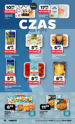 Netto - gazetka promocyjna Gazetka Spożywcza od poniedziałku 13.07 do soboty 18.07 - strona 16